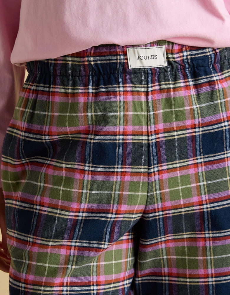 STELLA Womens Pyjama Bottoms Navy/Khaki