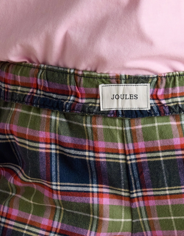 STELLA Womens Pyjama Bottoms Navy/Khaki