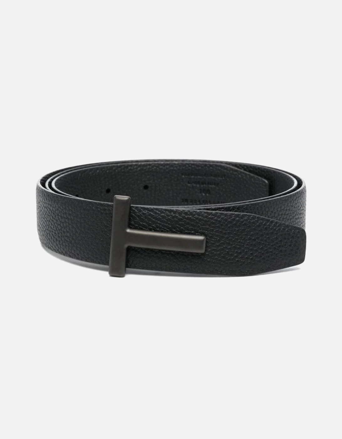 30MM REVERSIBLE BLACK  T BELT, 3 of 2