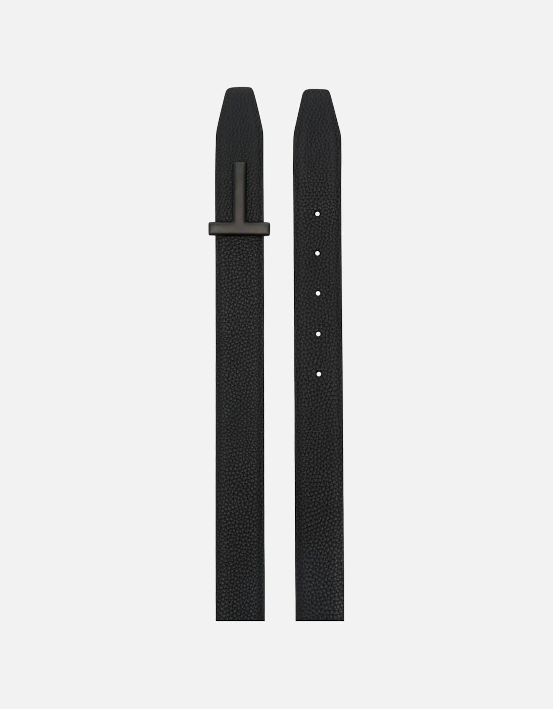 30MM REVERSIBLE BLACK  T BELT