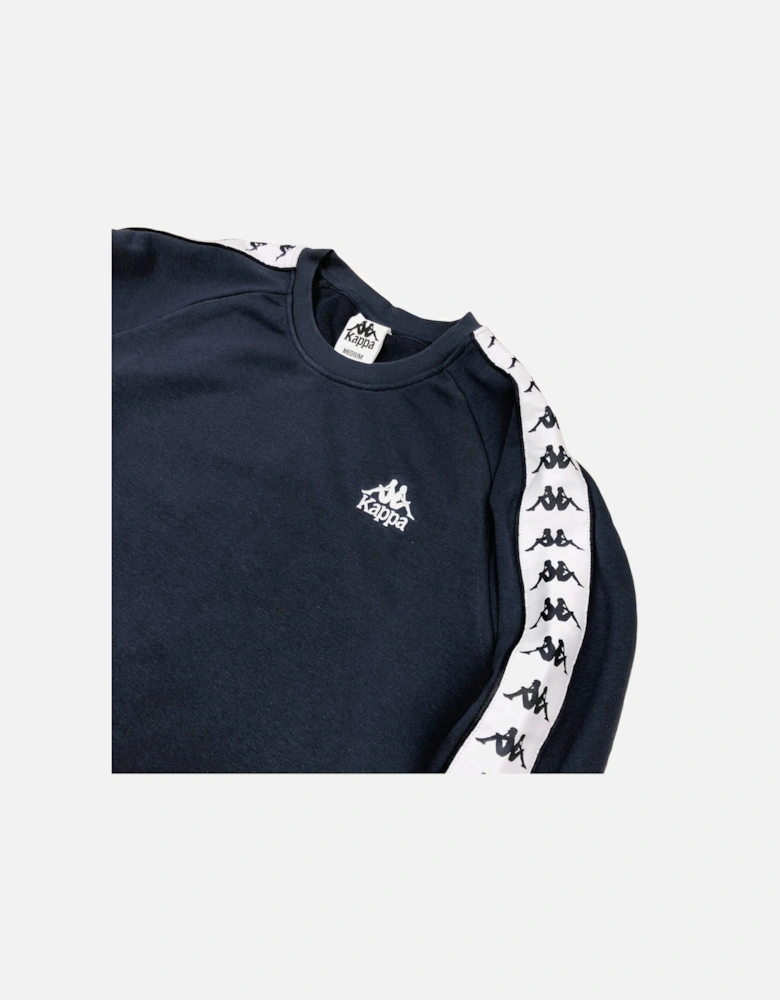 Banda Lynch Sweatshirt Blue Dk-White