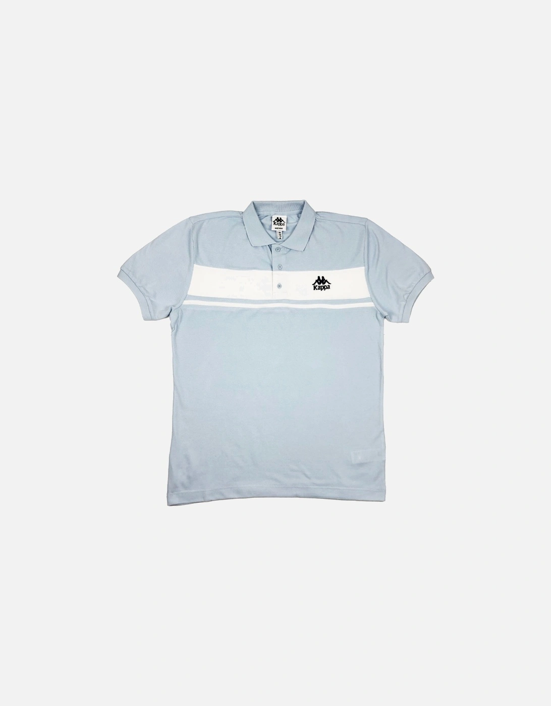 Authentic Urwen Chest Panel Polo Shirt Sky Blue, 3 of 2