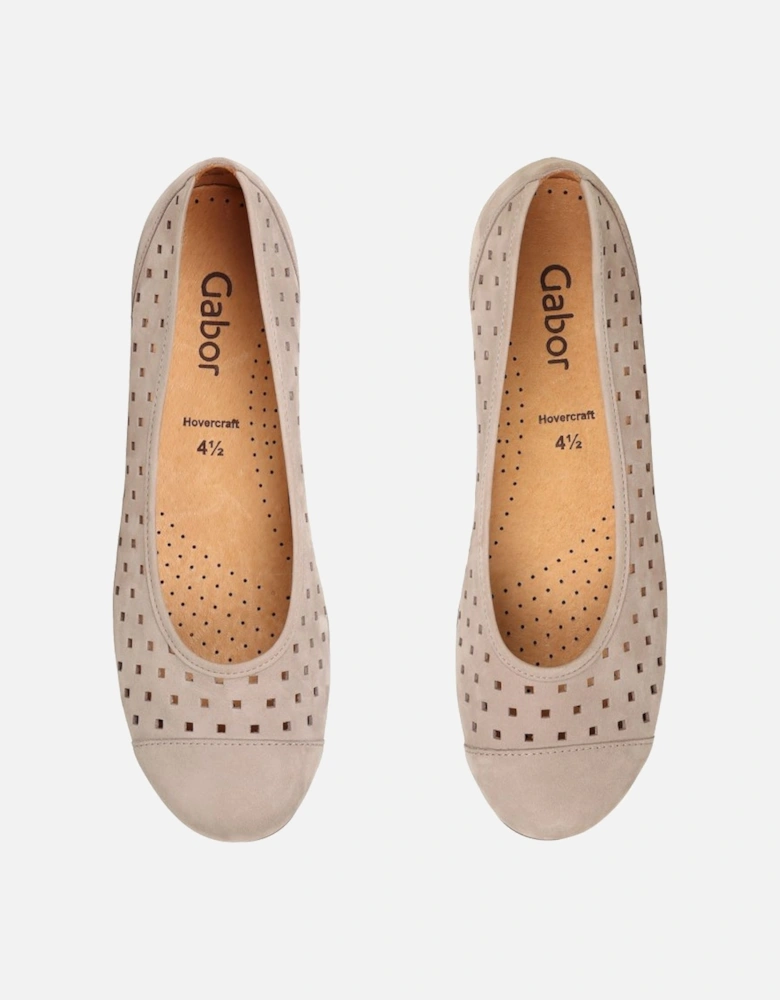 Ruffle Womens Punched Detail Casual Shoes