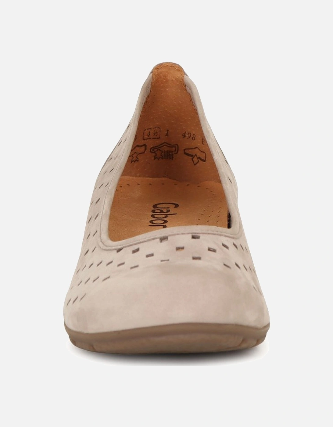 Ruffle Womens Punched Detail Casual Shoes