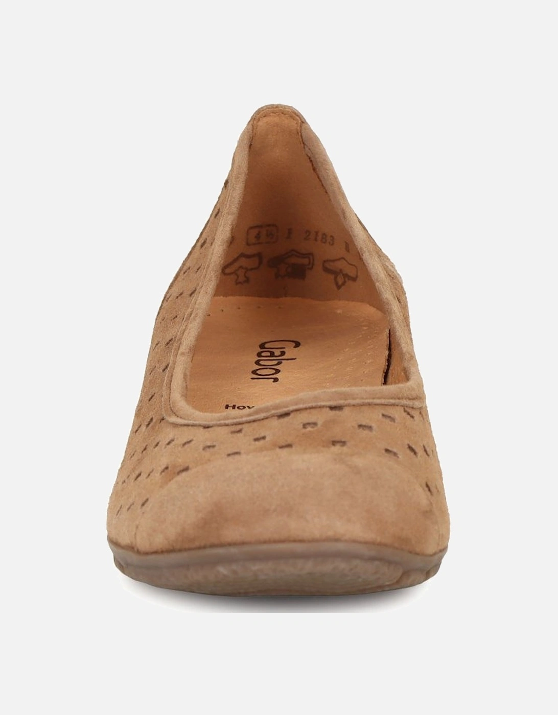 Ruffle Womens Punched Detail Casual Shoes