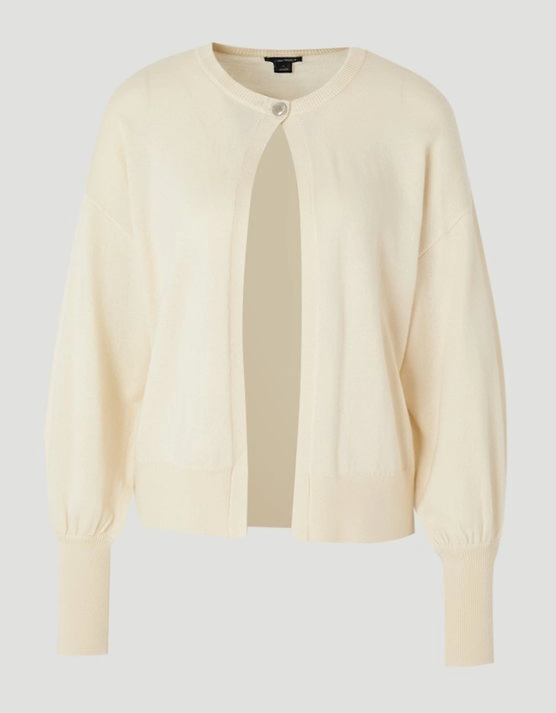 Cashmere Wool Blend Knit Cardigan