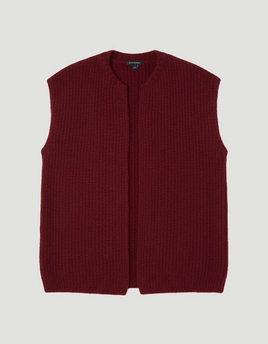 Cosy Knit Waistcoat Top