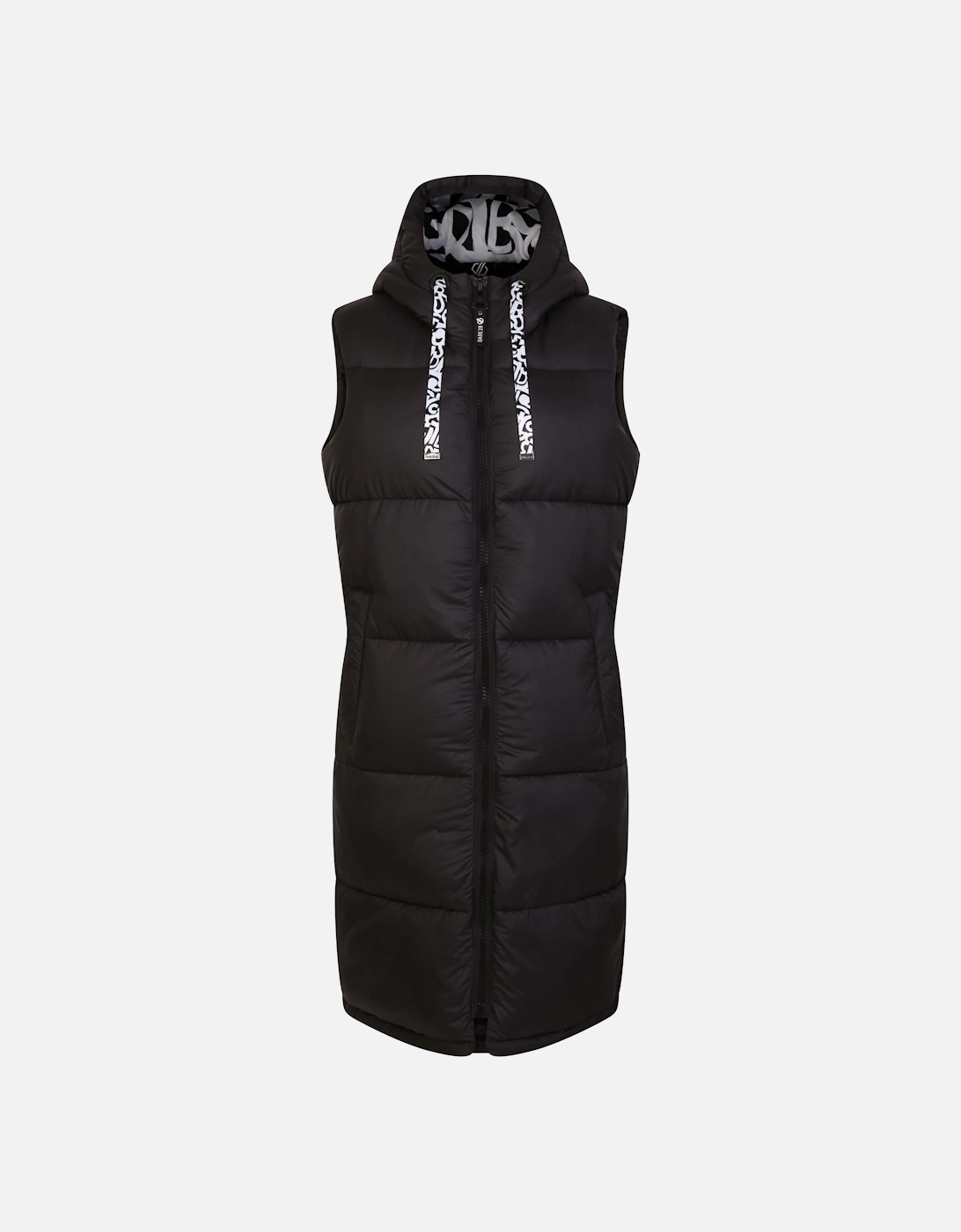 Womens/Ladies Society Padded Longline Gilet, 6 of 5