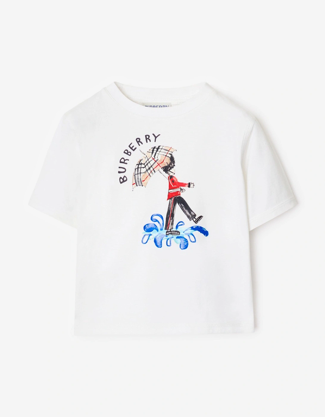 Baby Mini Cedar Soldier T-Shirt in White, 5 of 4