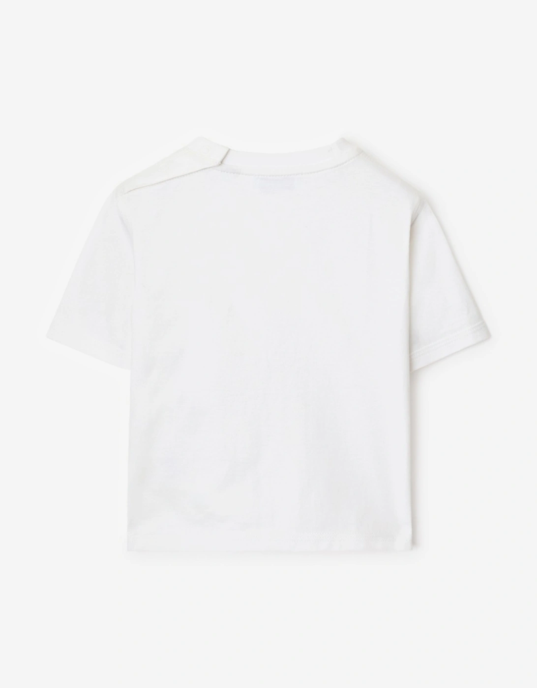 Baby Mini Cedar Soldier T-Shirt in White