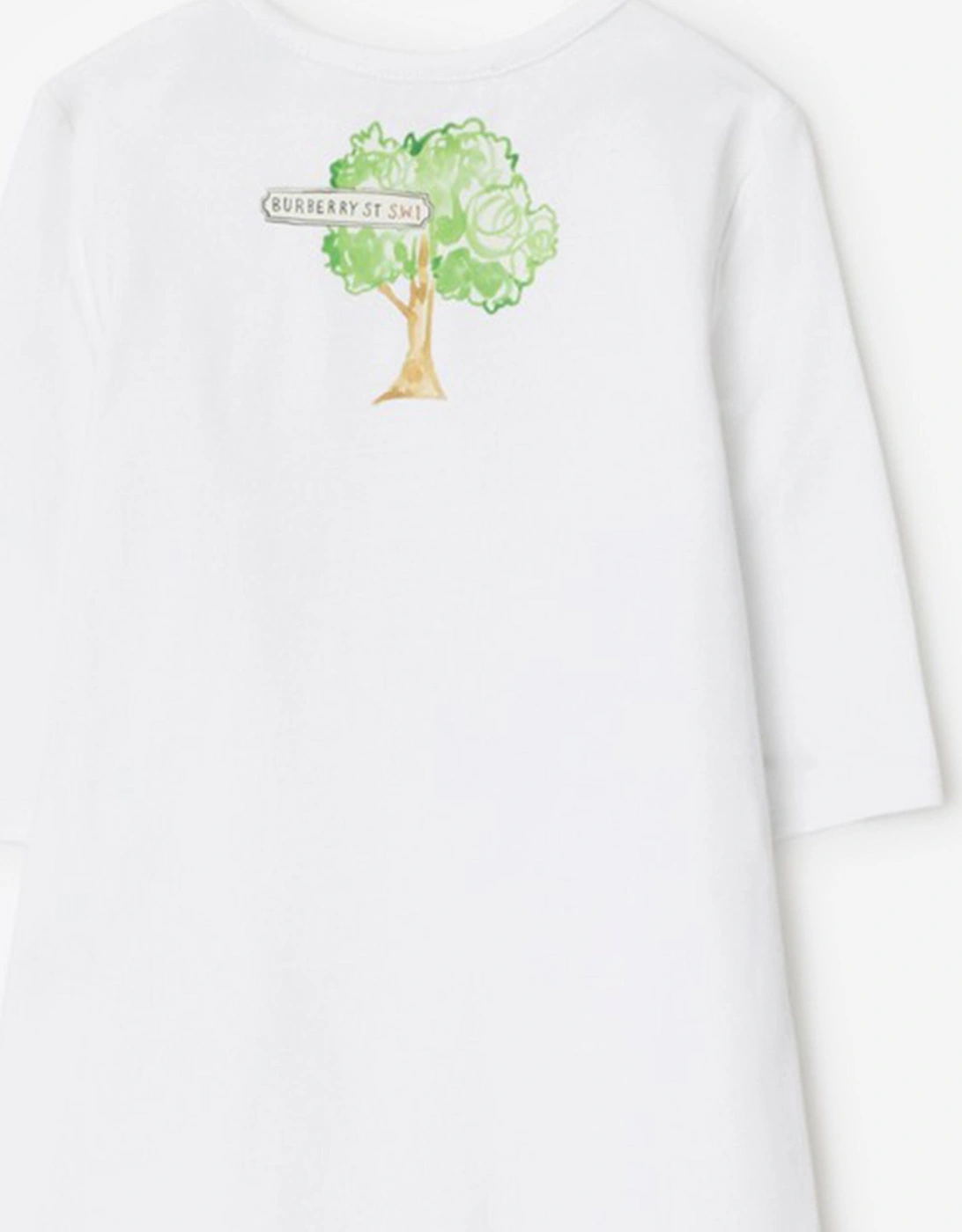 Baby Albern Icons Romper in White