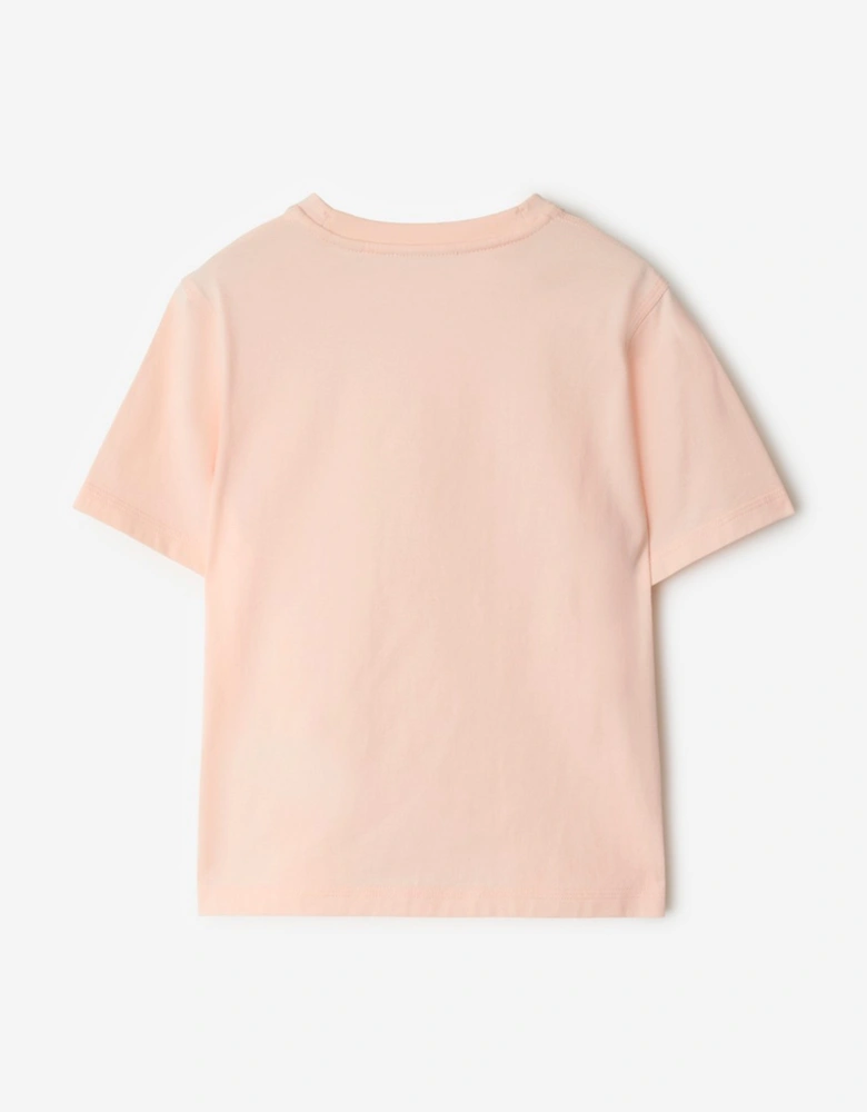 Girls Cedar Umbrella T-Shirt in Pink