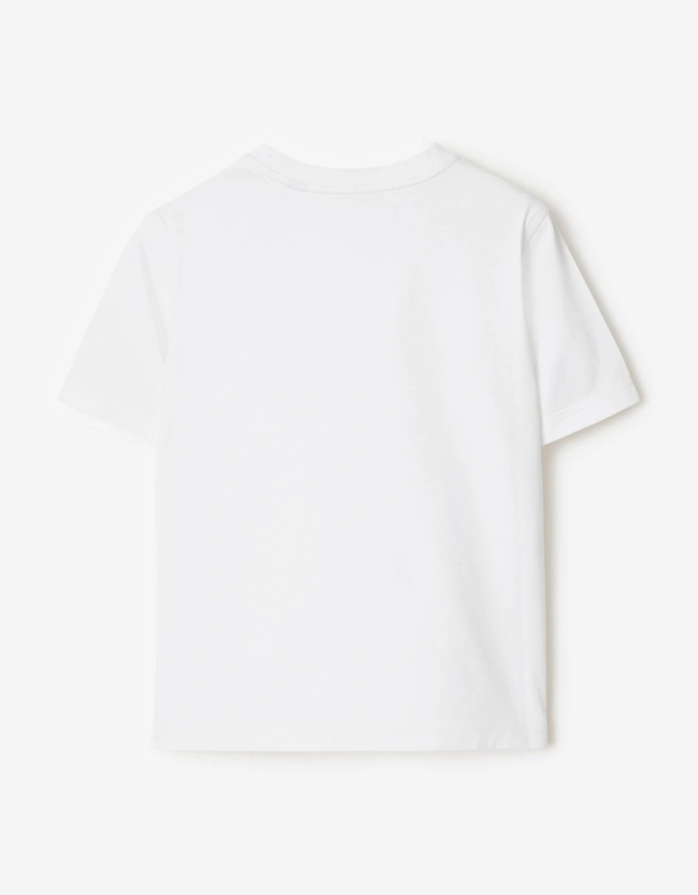 Boys Cedar Soldier T-Shirt in White