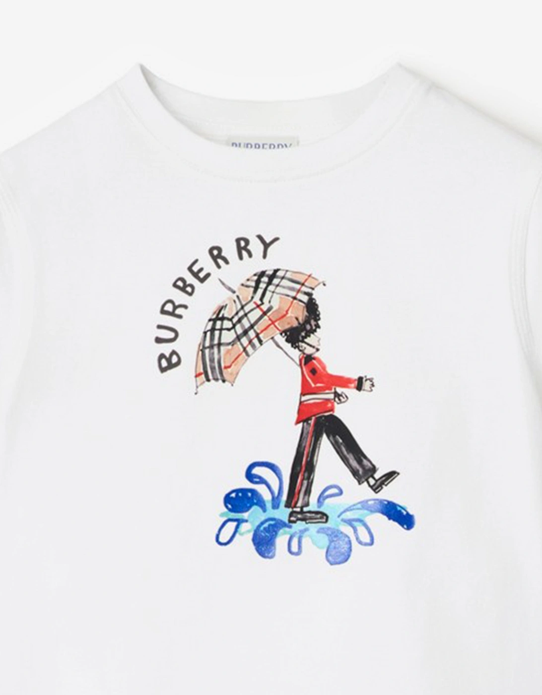 Boys Cedar Soldier T-Shirt in White