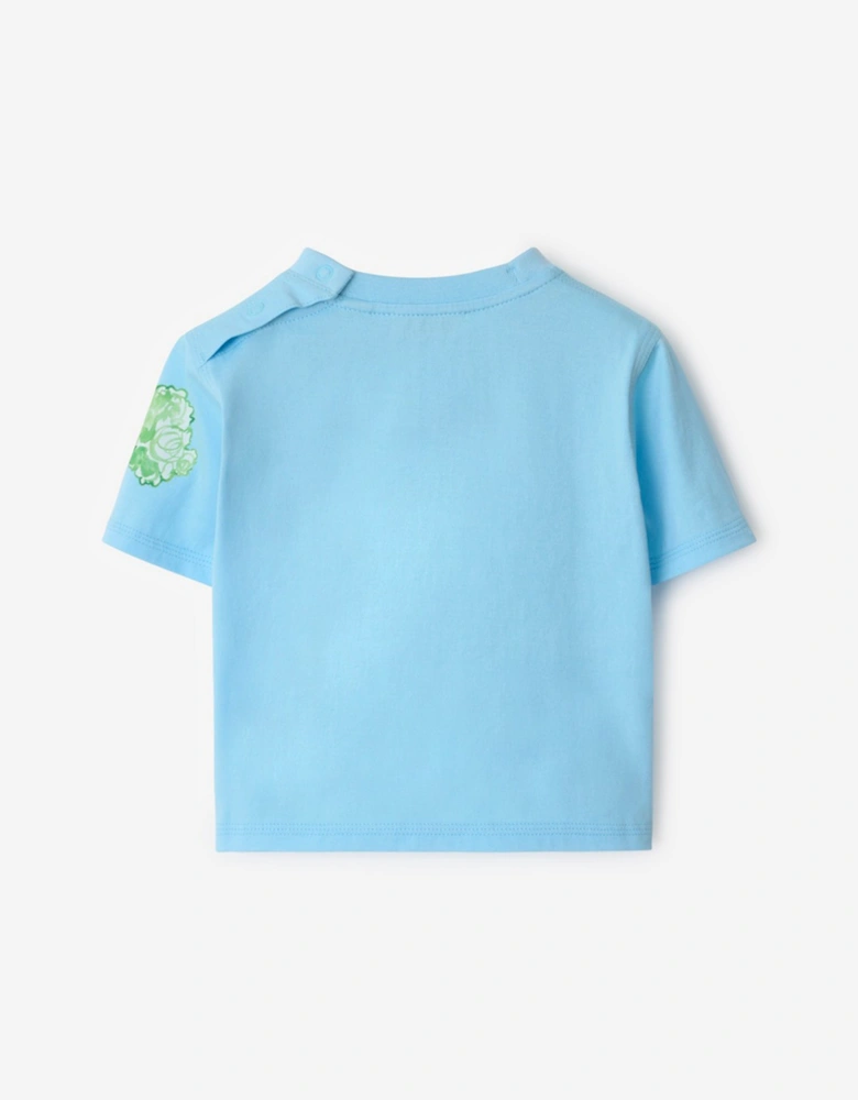 Baby Boys Mini Cedar London Icons T-Shirt in Blue