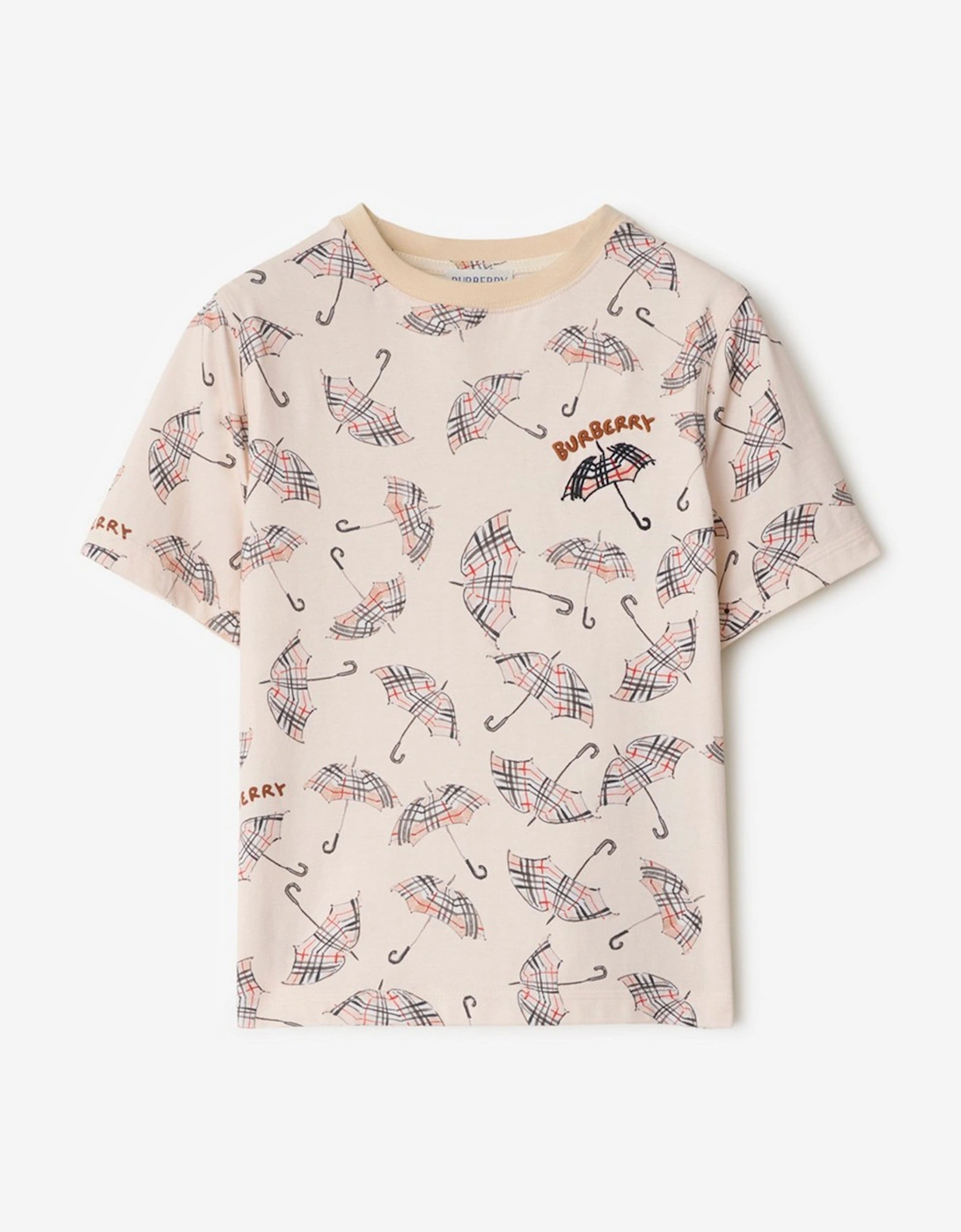 Boys Cedar Umbrella T-Shirt in Ivory, 5 of 4