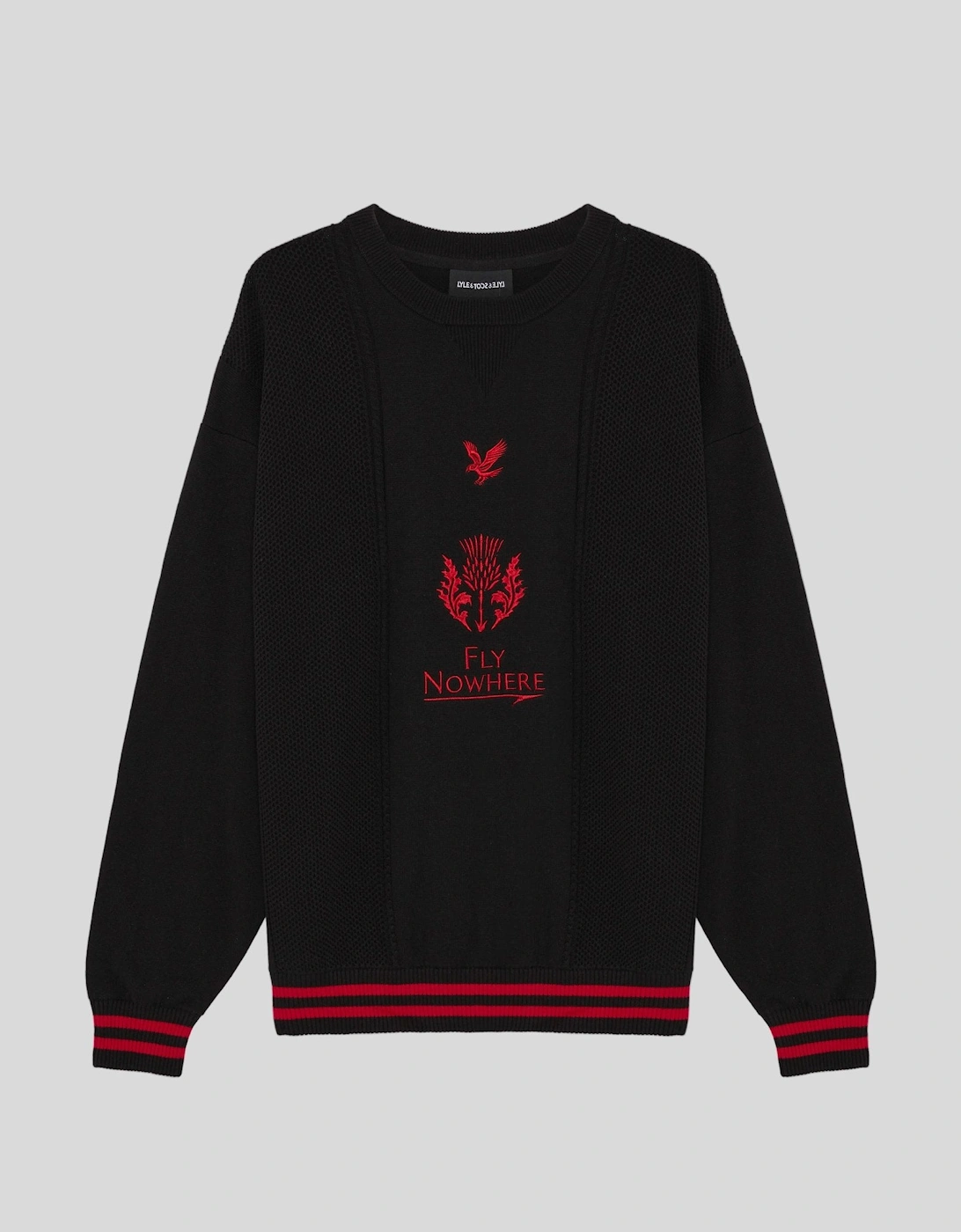 Lyle And Scott Men's Engineered Stripe Jumper - Size: L