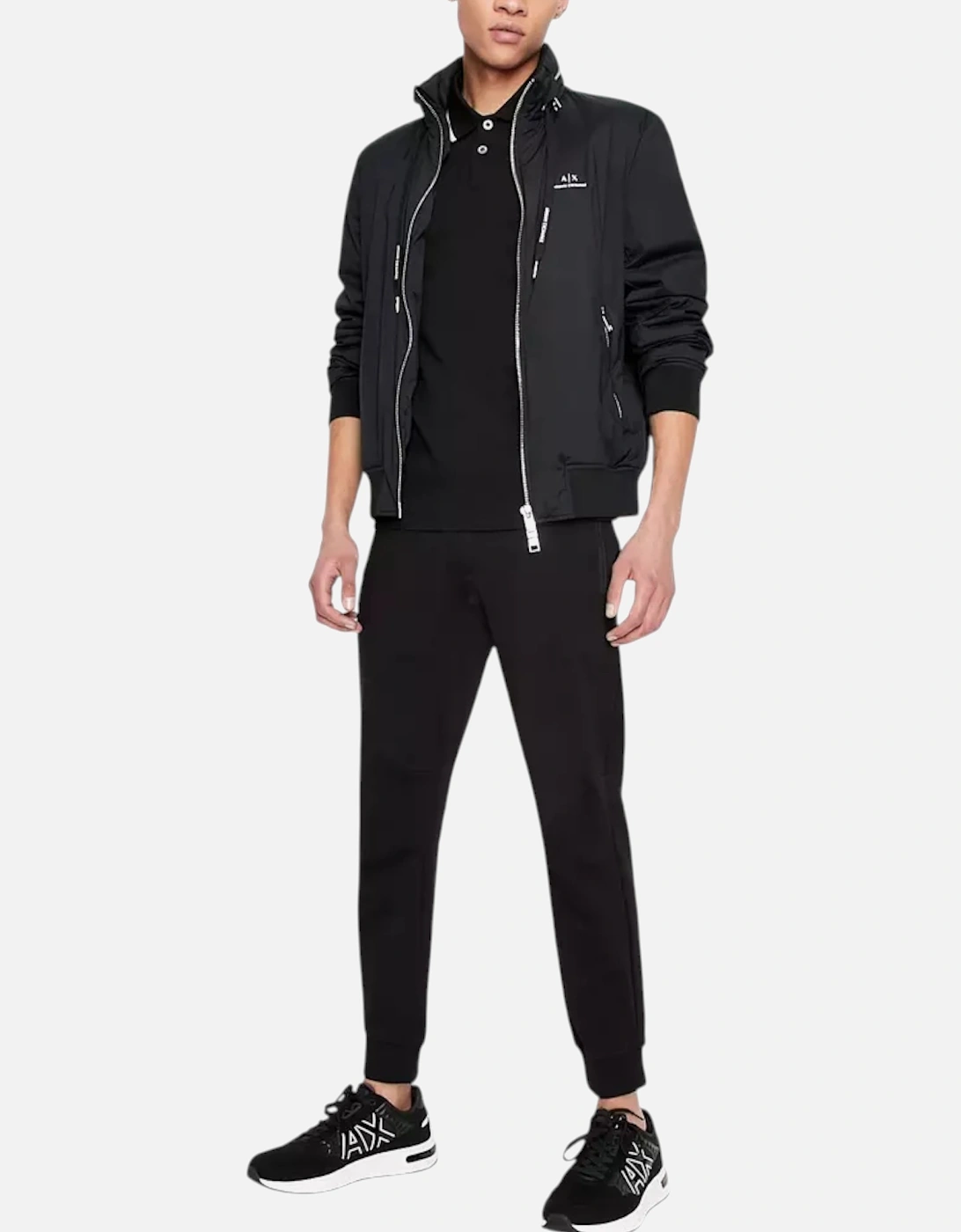 Exchange Mens Polo Shirts Black