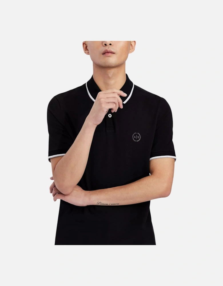 Exchange Mens Polo Shirts Black