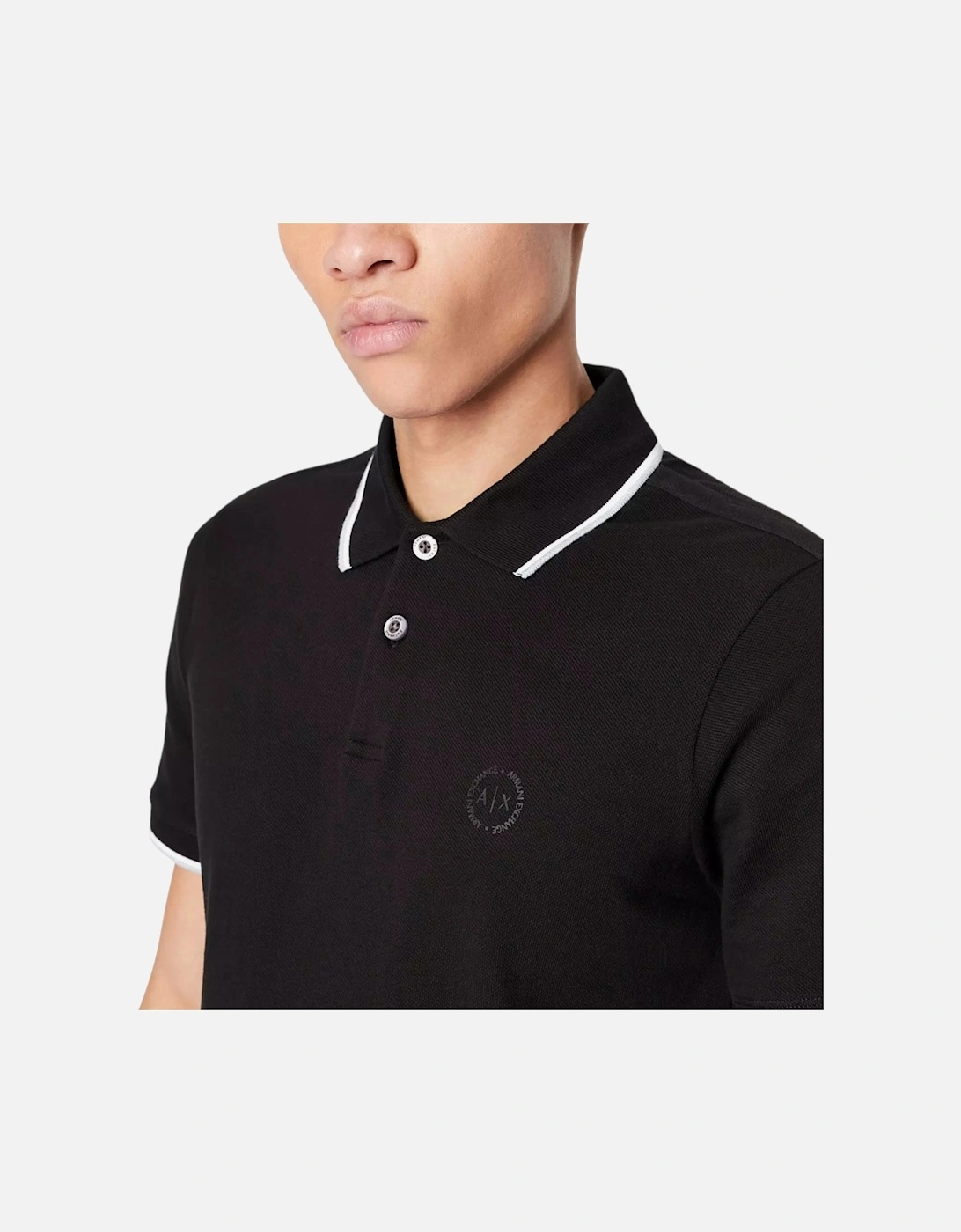 Exchange Mens Polo Shirts Black