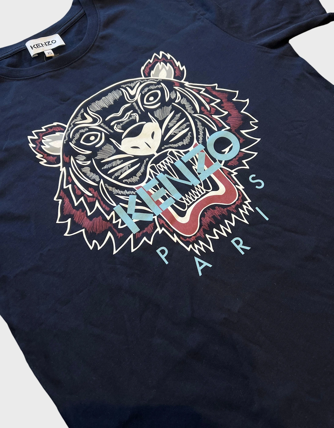 Classic Tiger T Shirt Navy