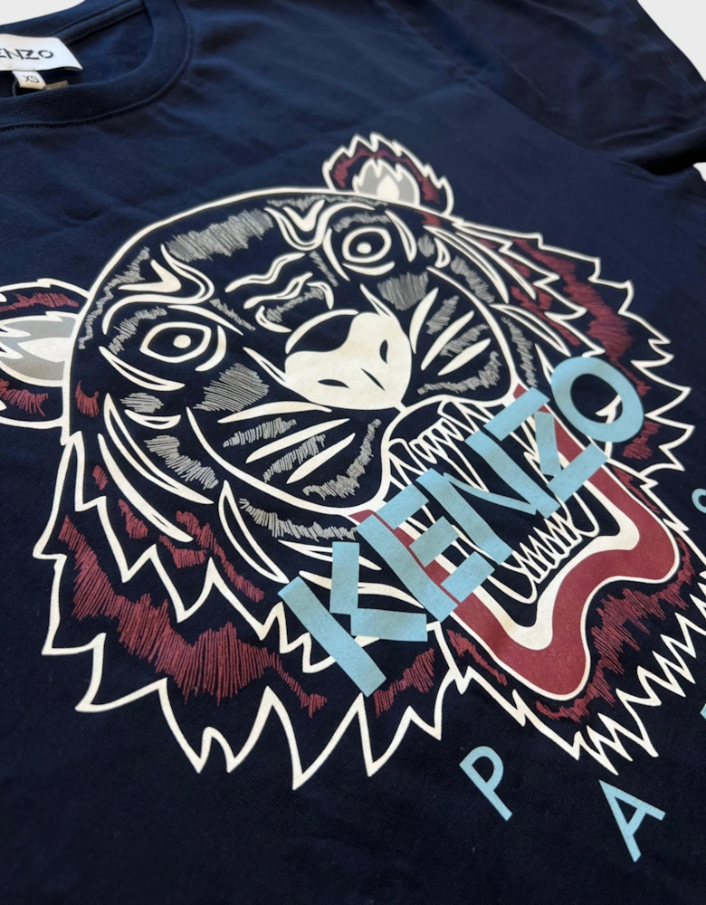 Classic Tiger T Shirt Navy