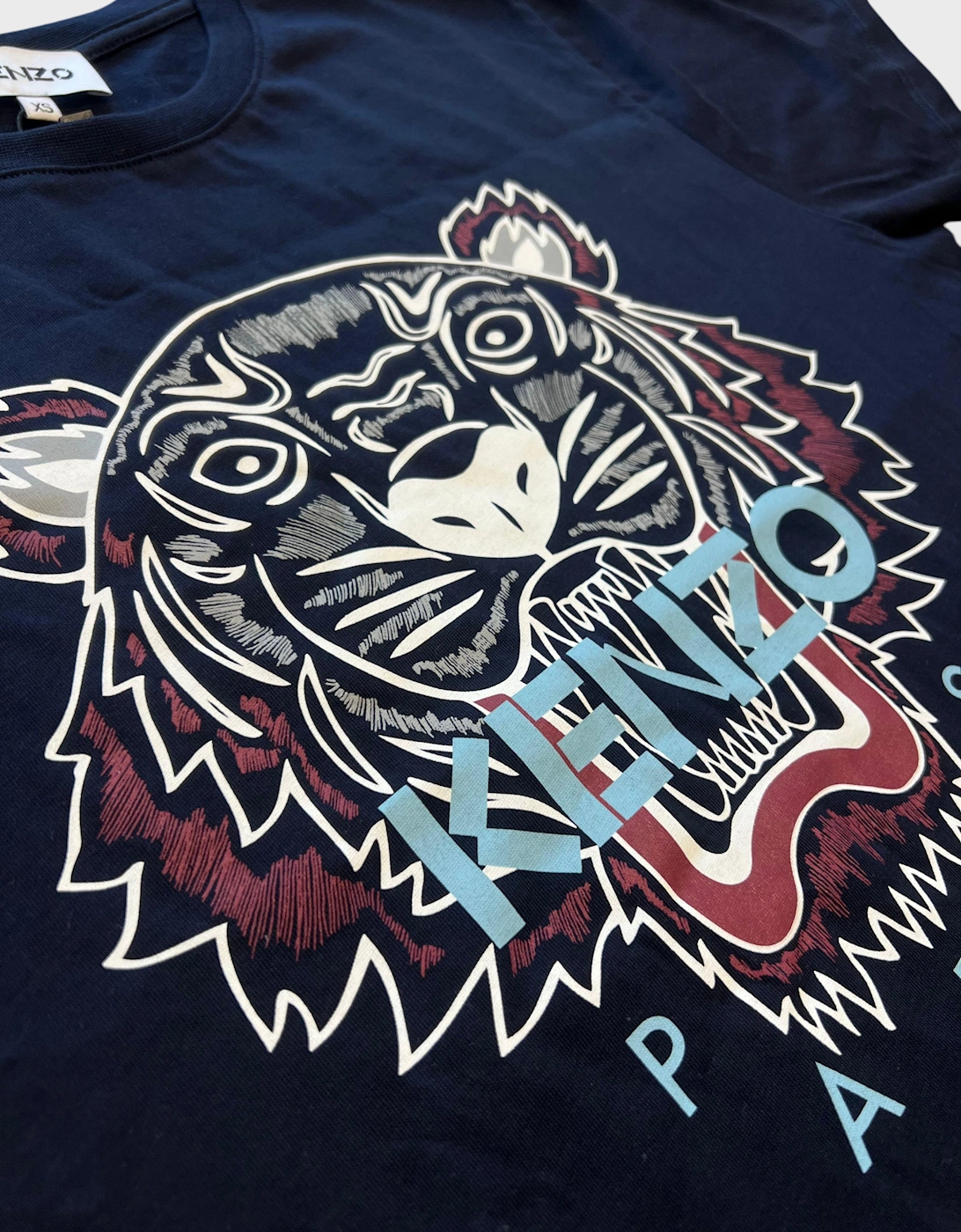 Classic Tiger T Shirt Navy