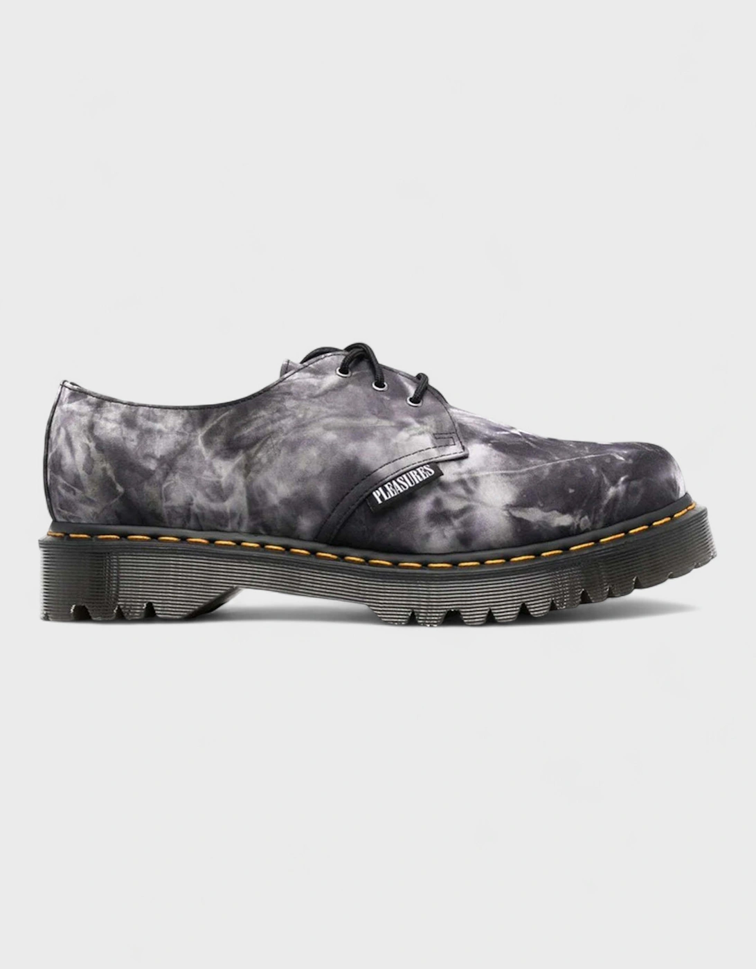 Dr Martens Women's Pleasures 1461 Bex Tie Dye Poly - Black - Size: 6
