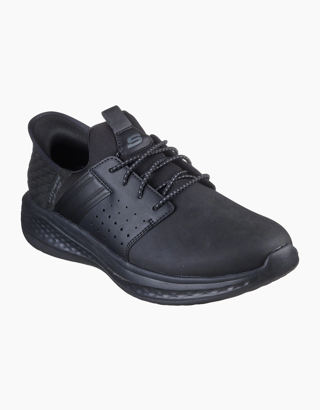 Skechers Men's Skechers Mens Slade - Zachary Slip-ins Relaxed Fit Trainers - Black