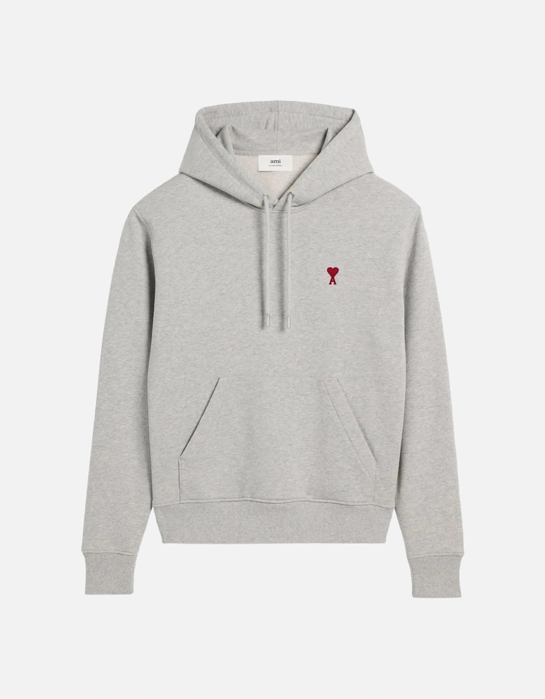 Heart Logo Hooded Sweatshirt Grey, 5 of 4