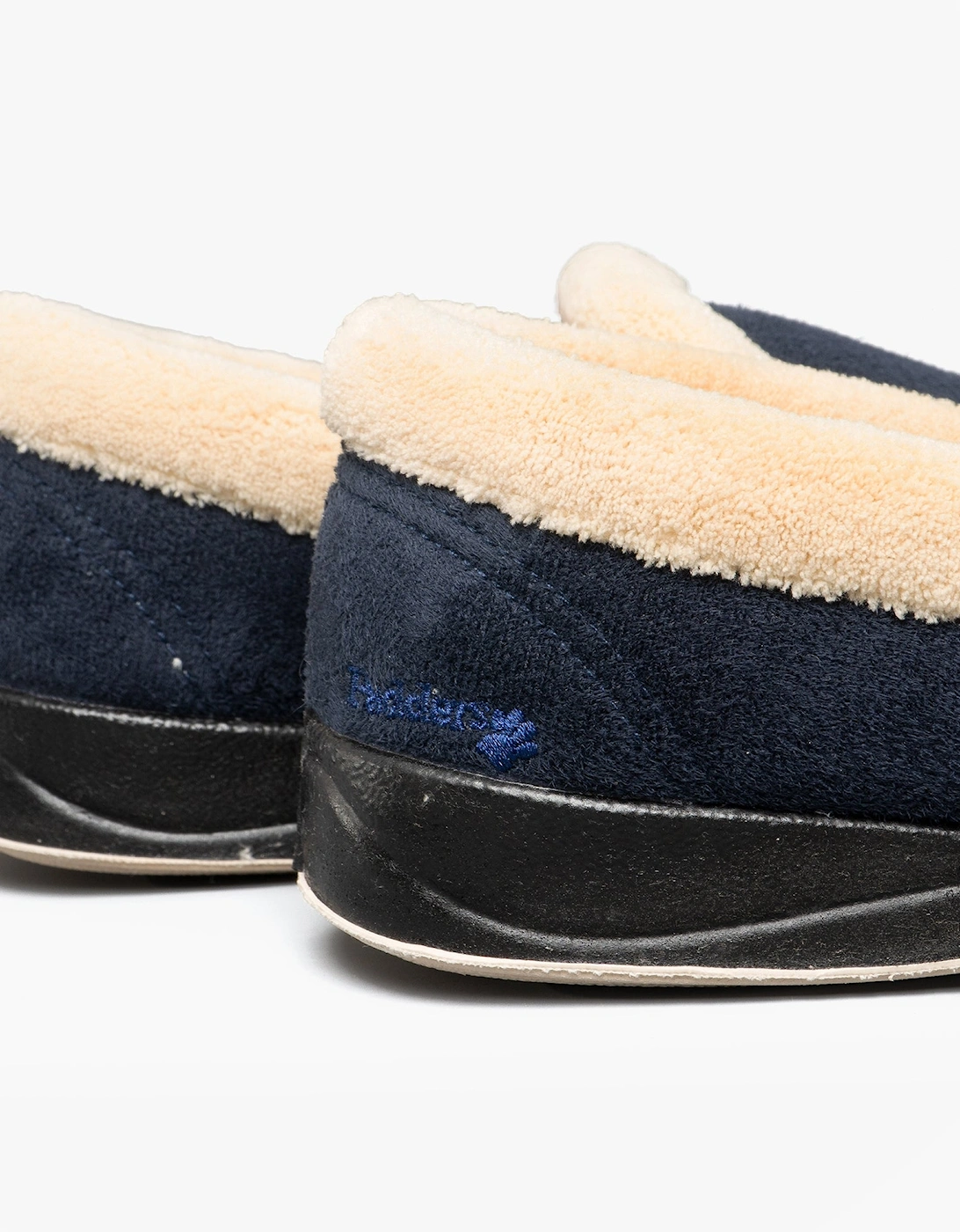 REPOSE Womens (2E Fit) Full Slippers Navy
