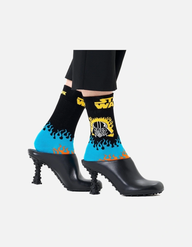 Happy Socks Star Wars Darth Vader Socks, Black