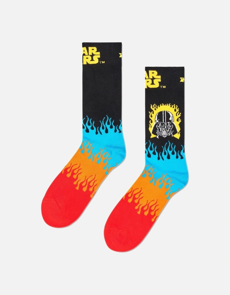 Happy Socks Star Wars Darth Vader Socks, Black
