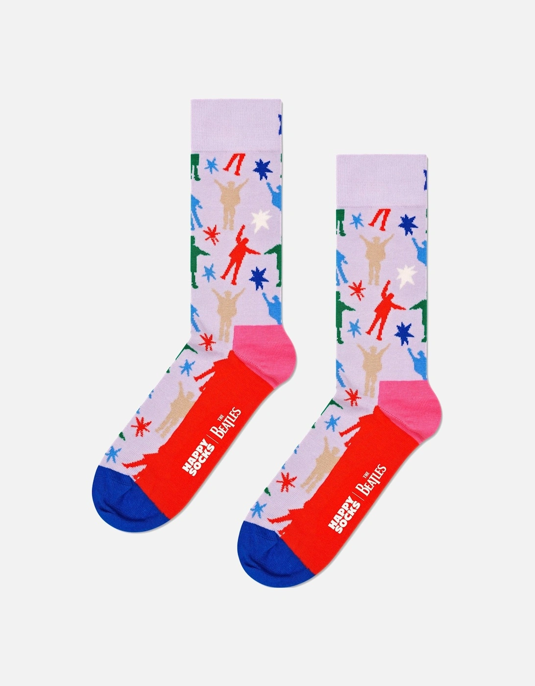 Happy Socks 3-Pack The Beatles Socks Gift Box, Blues