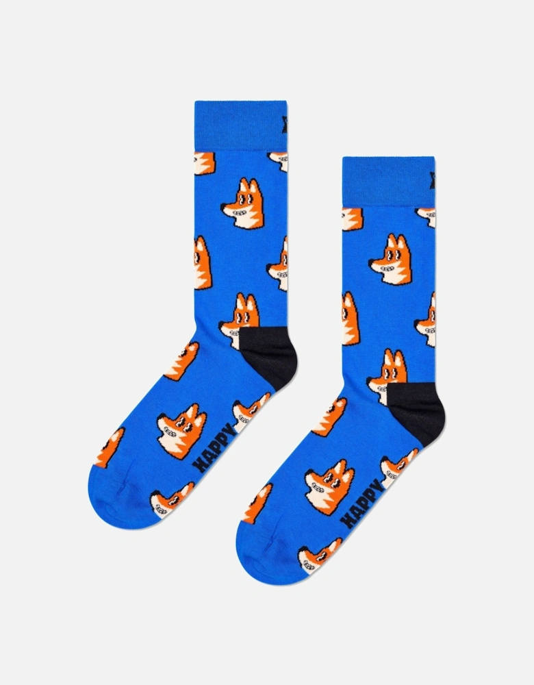 Happy Socks Fox Socks, Blue