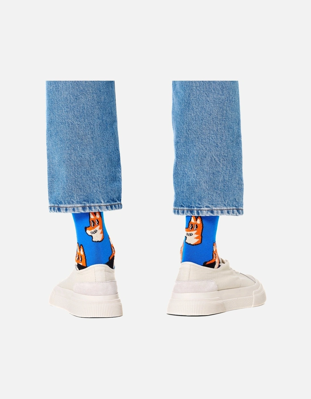 Happy Socks Fox Socks, Blue