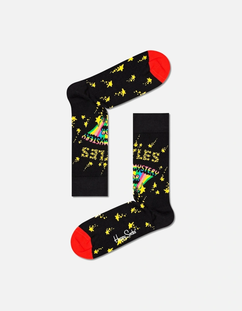Happy Socks The Beatles Magical Mystery Tour Socks, Black