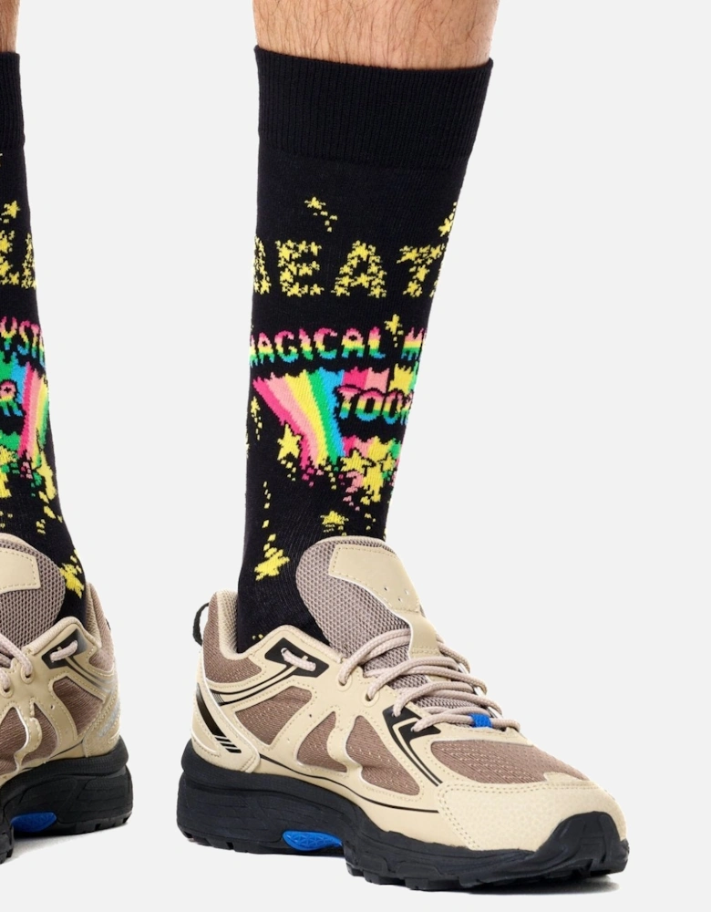 Happy Socks The Beatles Magical Mystery Tour Socks, Black