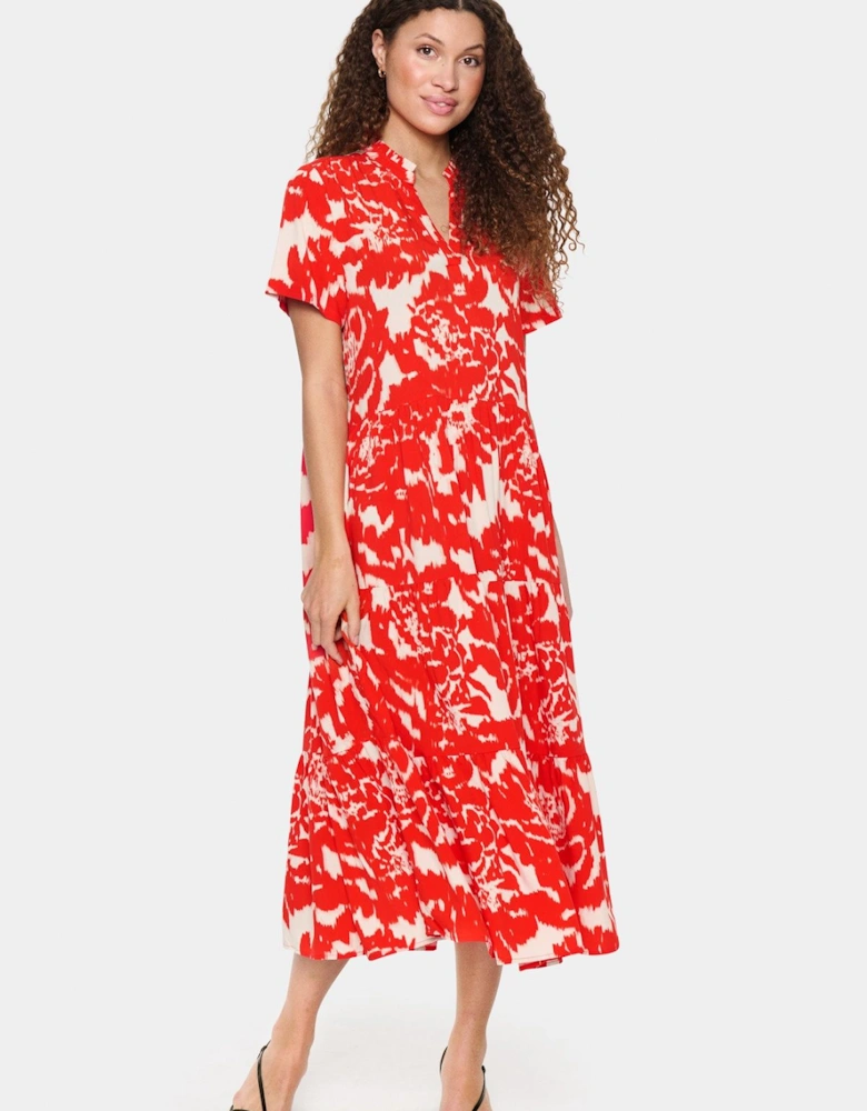 Eda Short Sleeve Maxi Dress