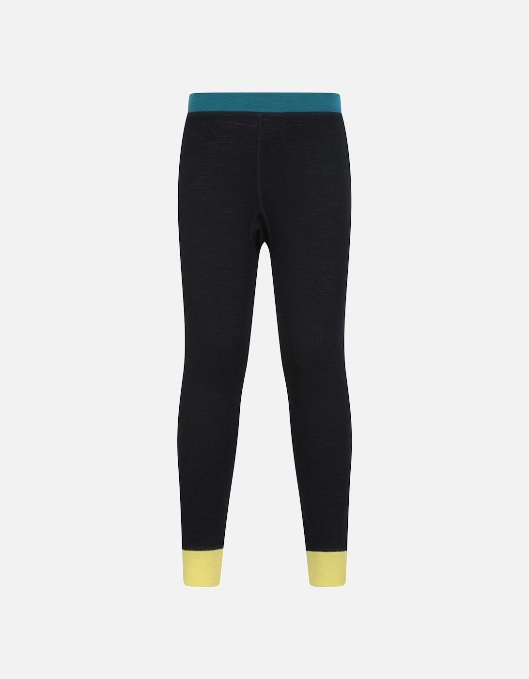 Childrens/Kids Colour Block Merino Wool Base Layer Set