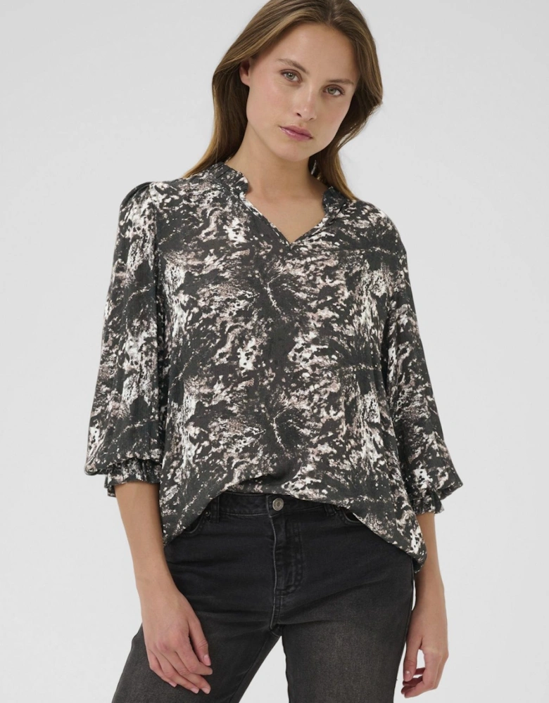 KAlinda Amber Long Sleeve Blouse