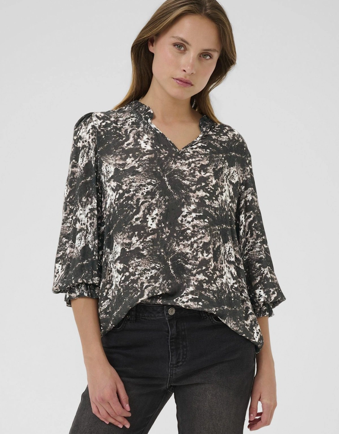 KAlinda Amber Long Sleeve Blouse, 2 of 1