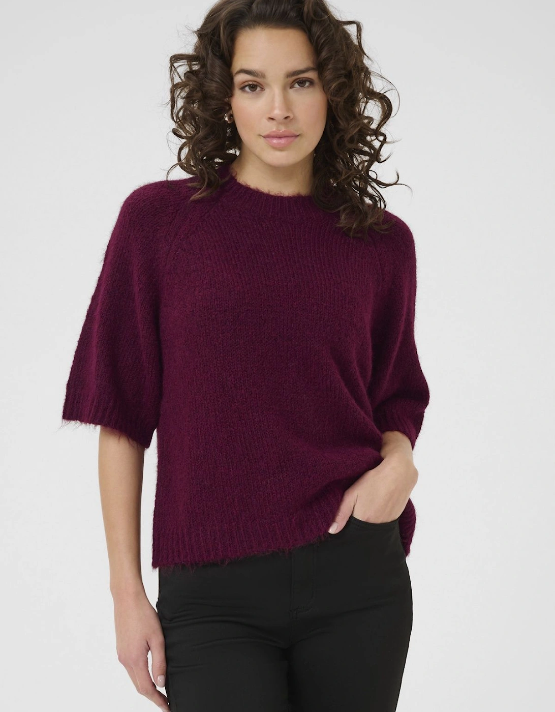 Emilie Cropped Pullover, 2 of 1