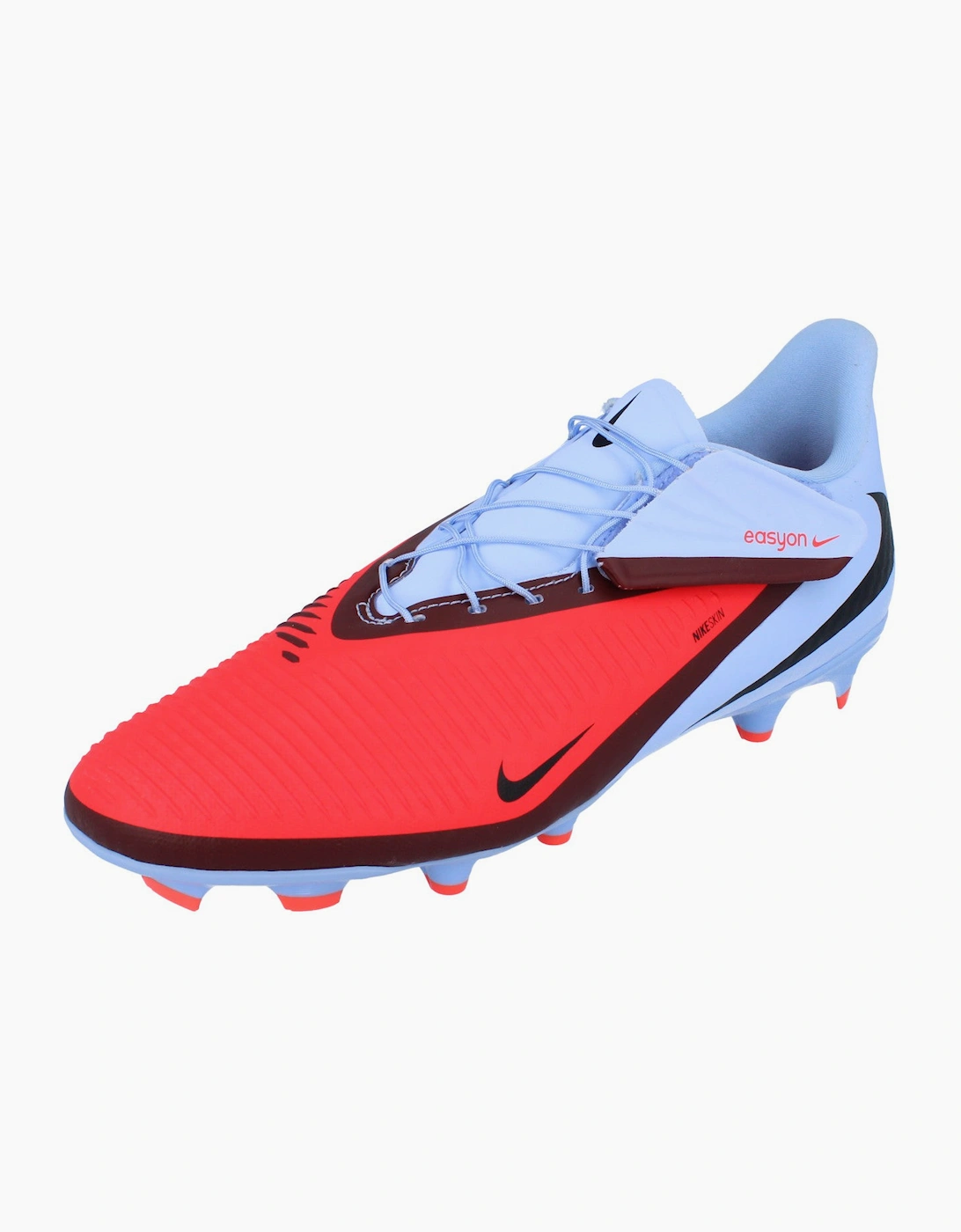 Nike Phantom Men's Red 6 Low Academy Easyon Fg/Mg Football Boots Hq2321 400 - Size: 9.5