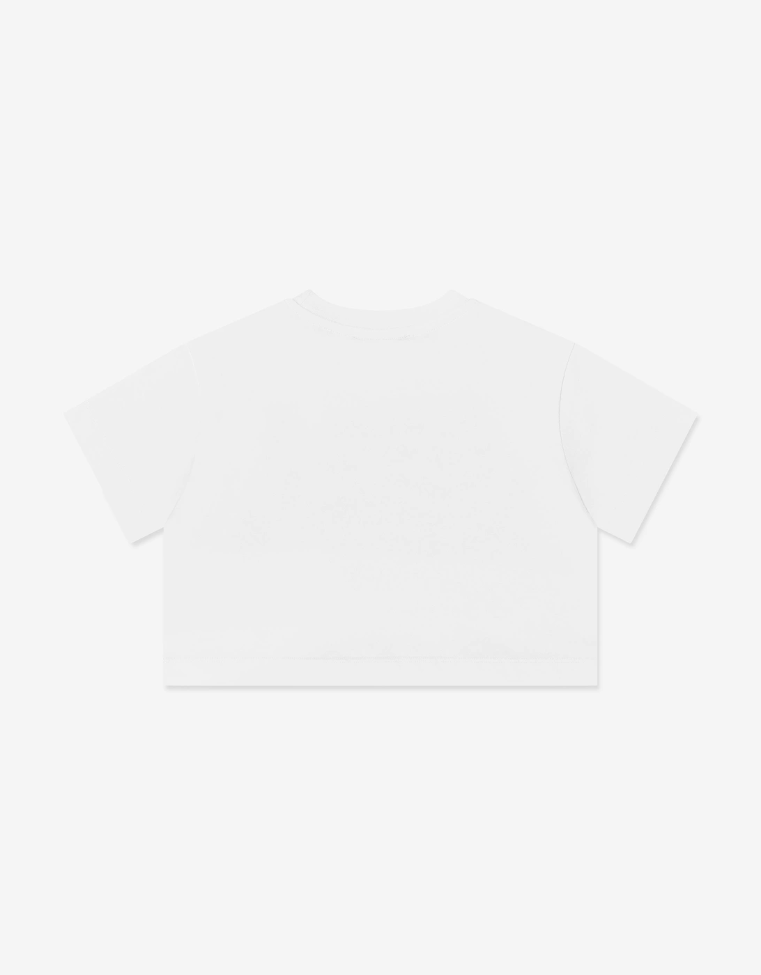 Girls Logo Print T-Shirt in White