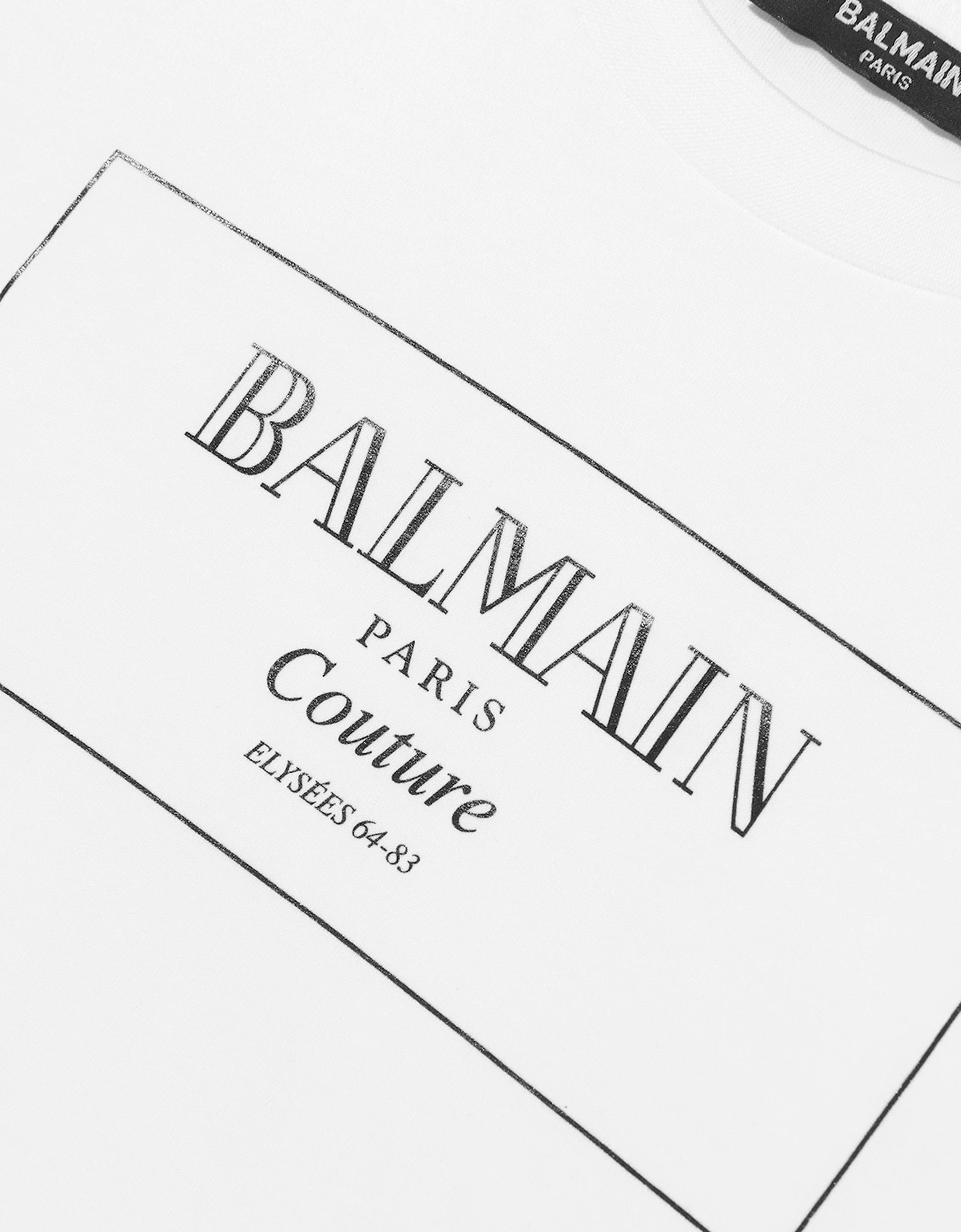 Girls Logo Print T-Shirt in White