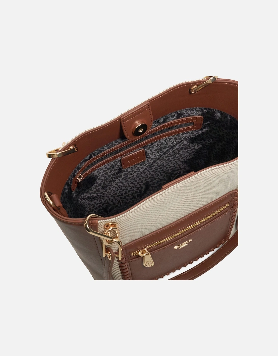 Duckie Long Handle Logo Tote Bag