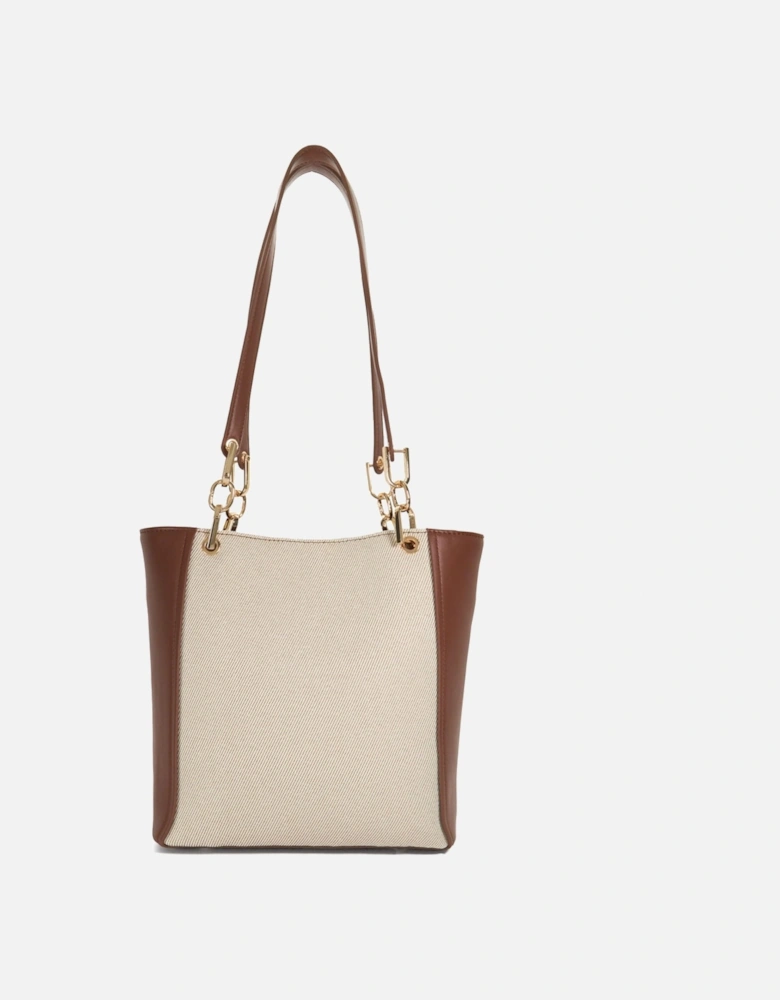 Duckie Long Handle Logo Tote Bag