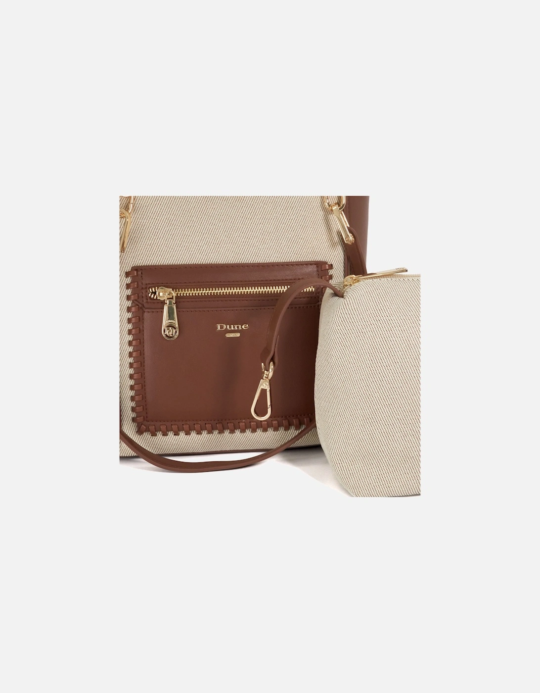 Duckie Long Handle Logo Tote Bag