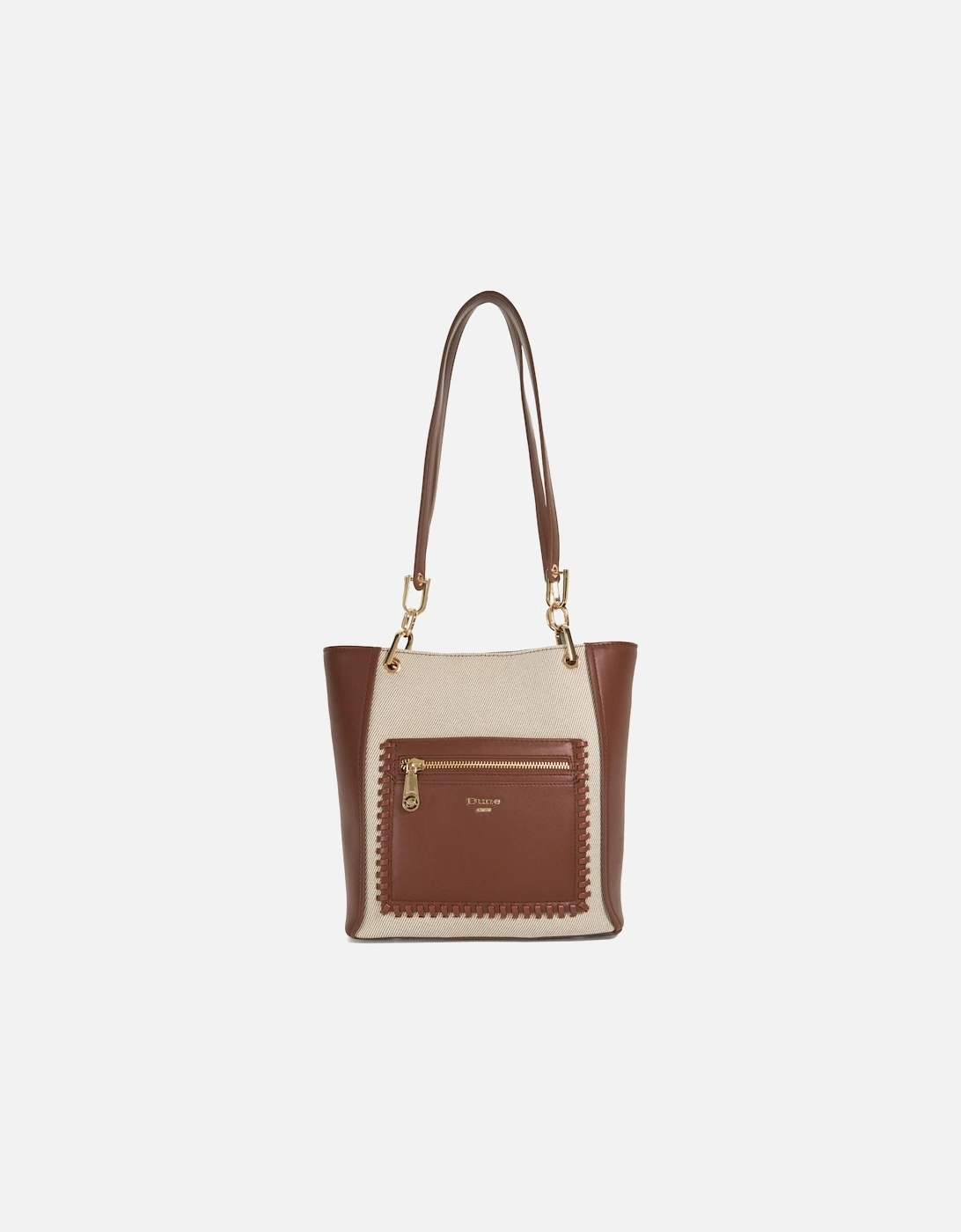 Duckie Long Handle Logo Tote Bag, 6 of 5